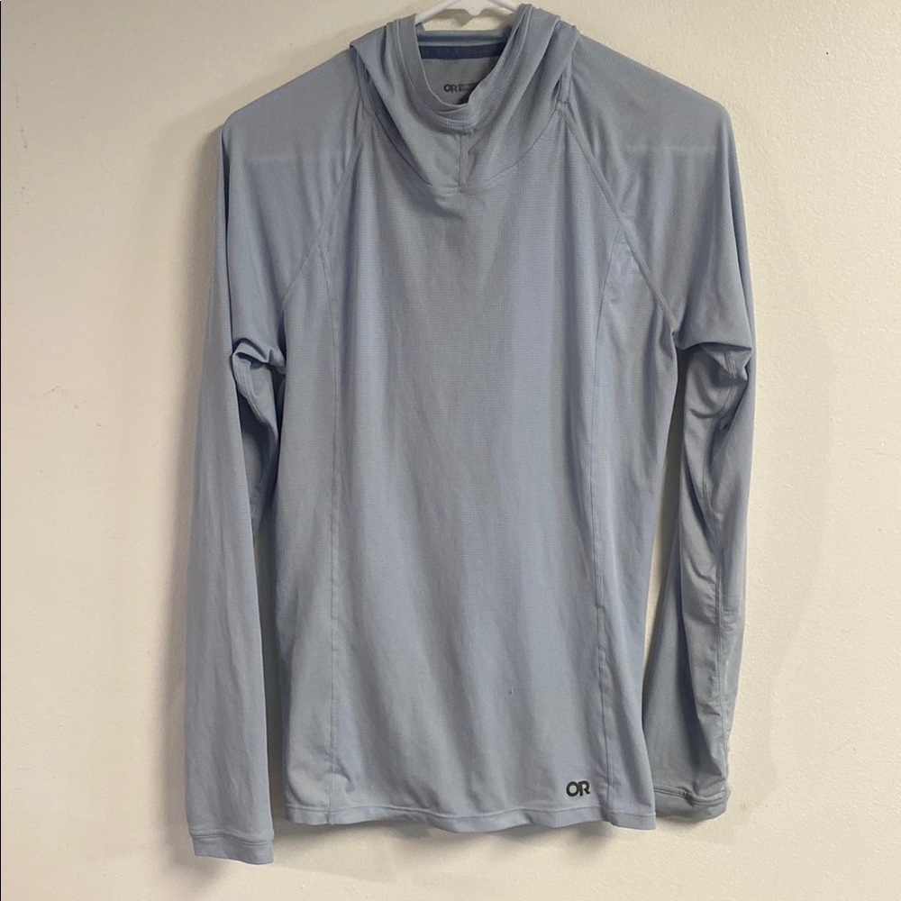 Outdoor Research Echo Sun Hoody Light Blue Women’s Medium